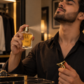 100K by Alleerans Extrait de Parfum 50ML bottle surrounded by fresh citrus and leaves