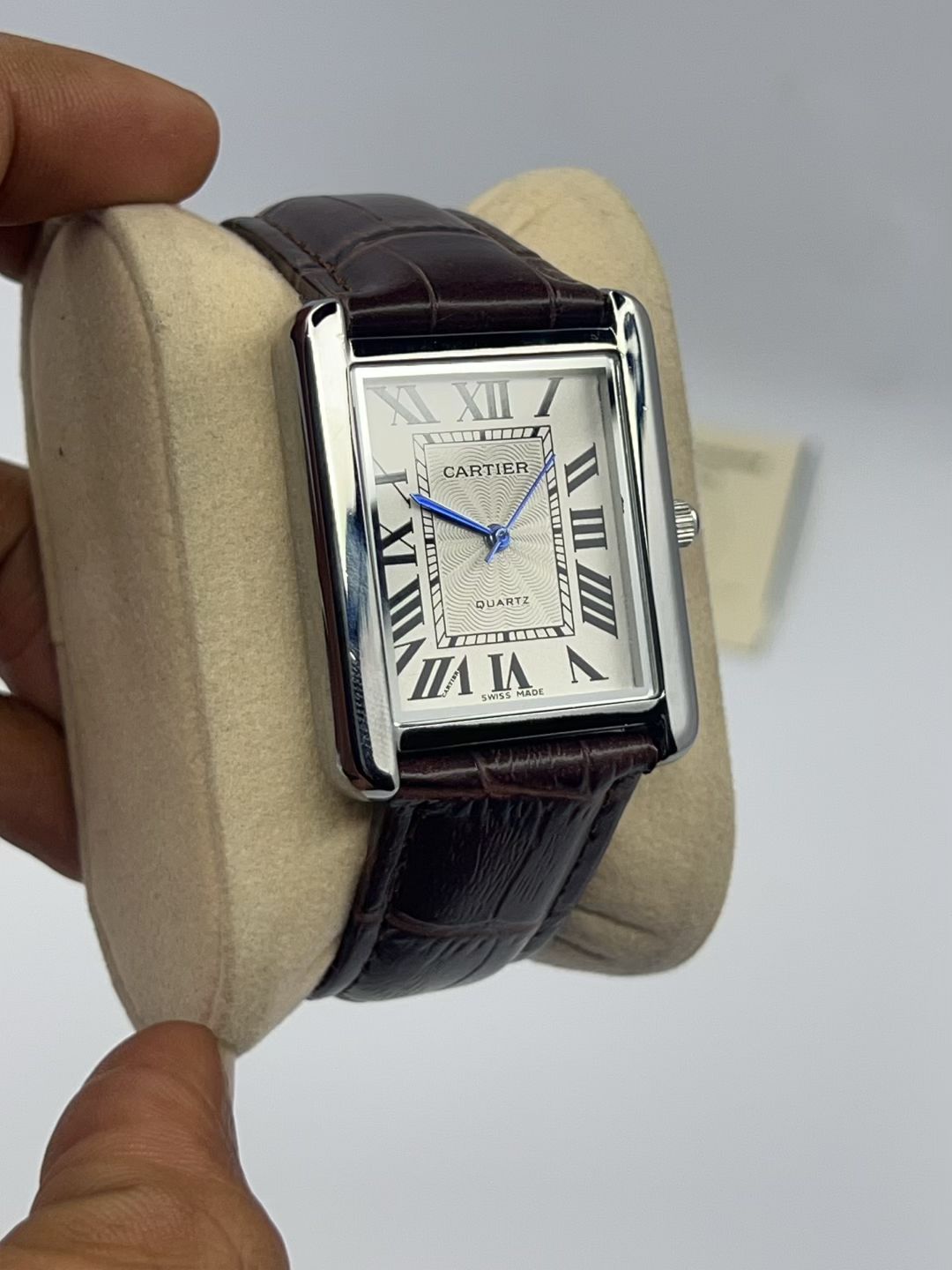 Cartier Tank Must Style Watch – Roman Numeral 6 Strap Colours