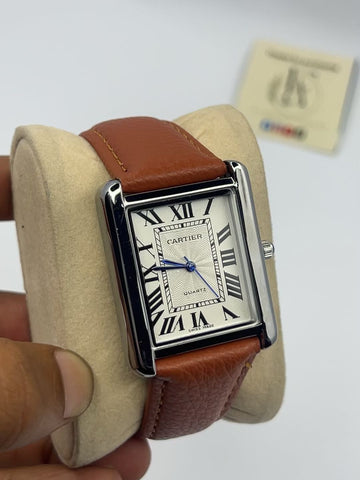 Cartier Tank Must Style Watch – Roman Numeral 6 Strap Colours