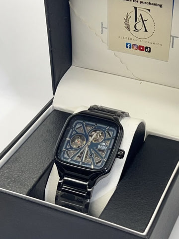 Rado DiaStar Skeleton Automatic Tonneau Watch