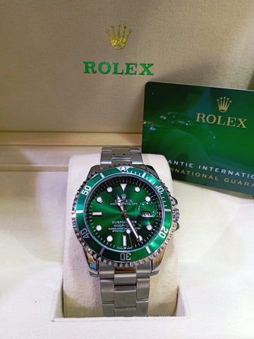 Rolex Submariner Style Watch – 6 Variants Gift Box Guarantee Card