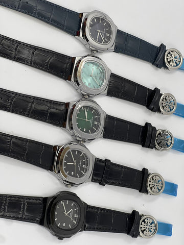 Patek Philippe Leather Strap Watch