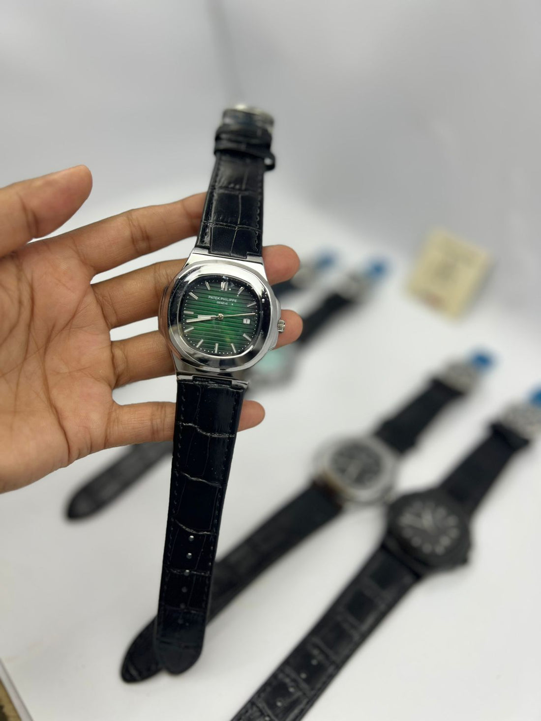Patek Philippe Leather Strap Watch