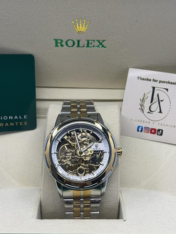 Rolex Automatic Skeleton Watch