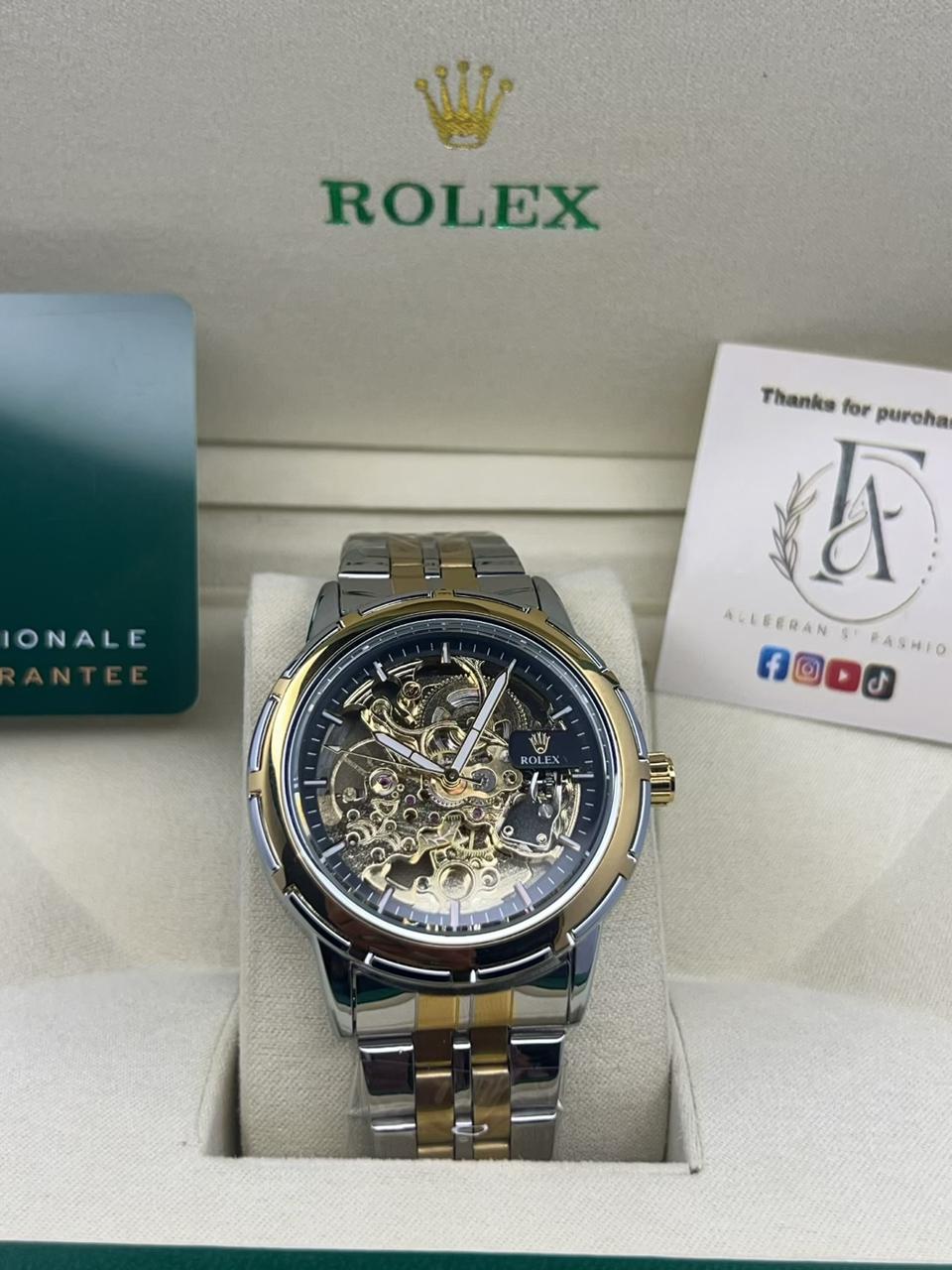 Rolex Automatic Skeleton Watch
