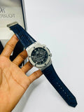 Hublot Snake Style Watch - Navy Blue Strap