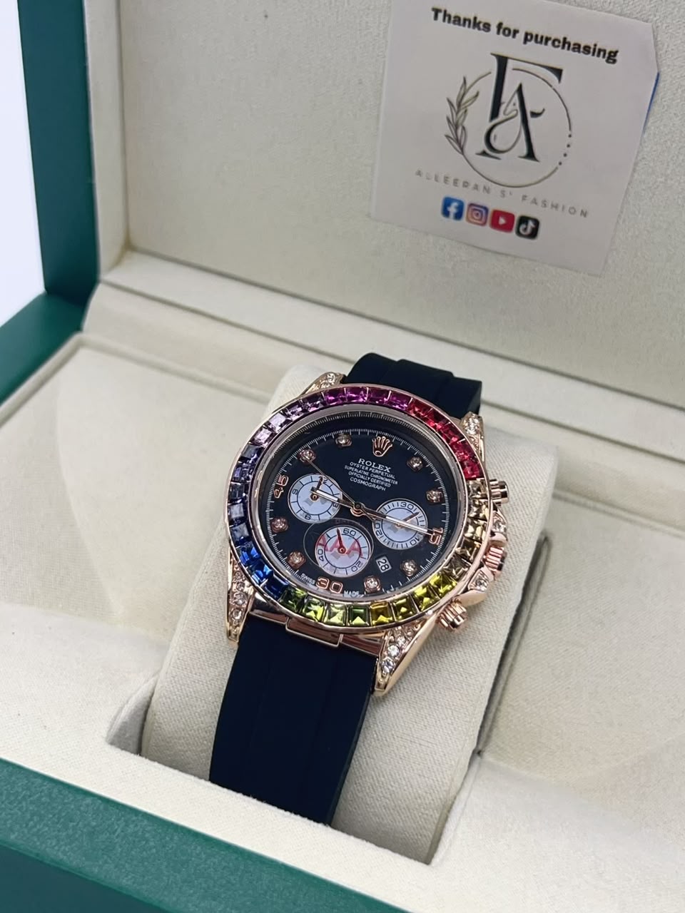 Rolex Daytona Rainbow - All Three Variants