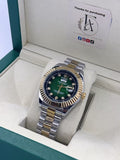 Rolex Day-Date - Green Diamond Dial in Box
