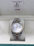 Rolex Day-Date - White Diamond Dial Front View in Box