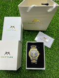 Matturi Chronograph - Blue Two-Tone with Tag