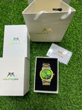 Matturi Chronograph - Full Gold Dial in Gift Box