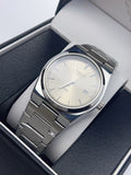 Tissot PRX 1853 - White Silver Dial Angle View