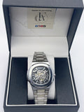 Patek Philippe Nautilus - Black Skeleton Dial in Gift Box