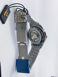 Fitron Skeleton Automatic - Case Back & Bracelet View with Tag