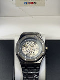 AP Royal Oak Skeleton - Silver & Gold Two-Tone in Gift Box (Close Up)