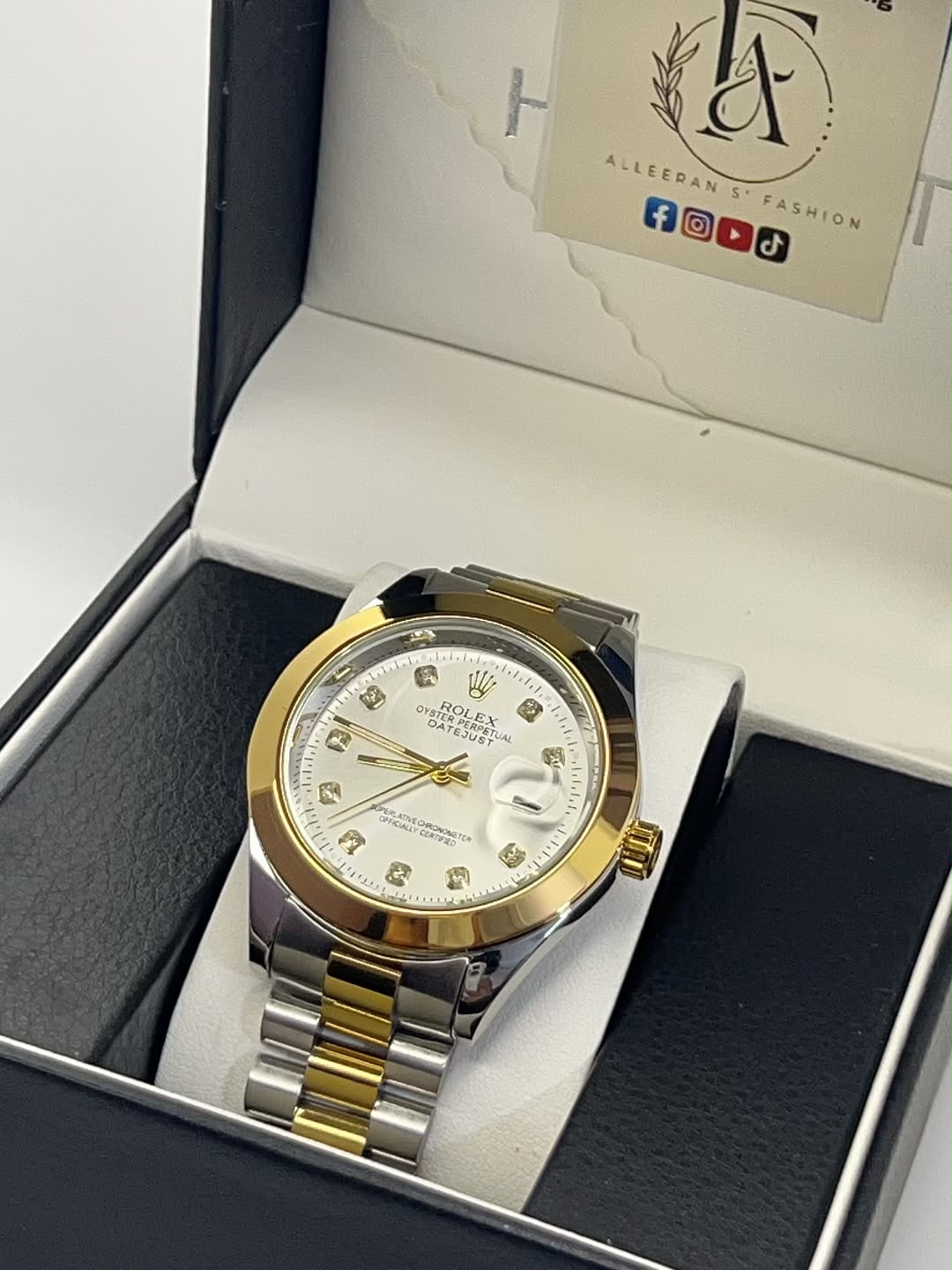 Rolex Datejust Semi-Automatic - Caseback View Showing Movement