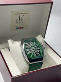 Denvosi Vanguard - Brown Dial Silver Case in Gift Box (Angle 2)